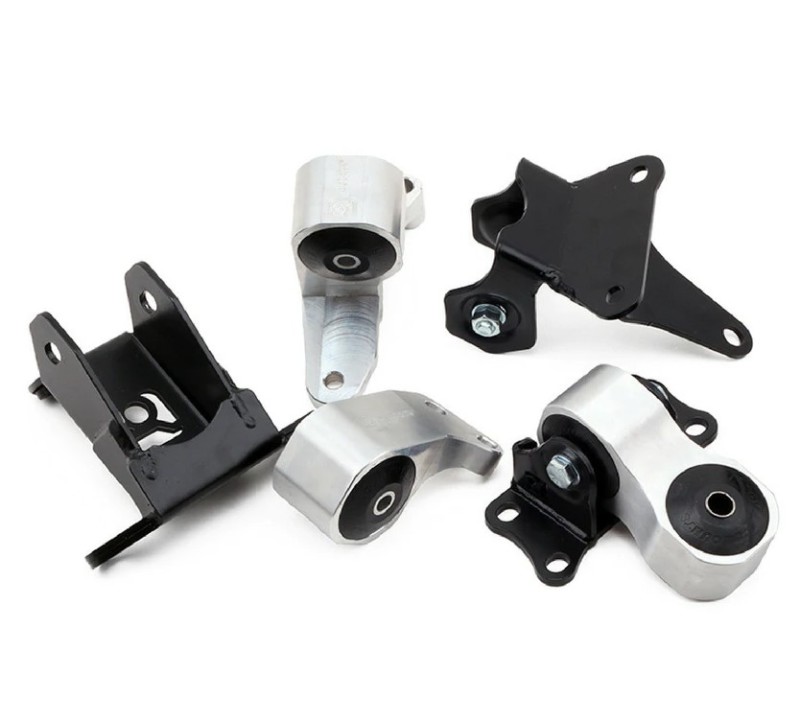 Honda Civic Engine Mount Kit - Innovative Mounts - Billet Aluminum 95A Bushings (K24Z7 and Manual Trans) - `12-`15 Honda Civic Engine Mount Kit - Innovative Mounts - Billet Aluminum 95A Bushings (K24Z7 and Manual Trans) - `12-`15